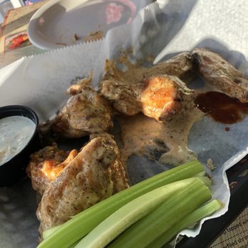 The Brass Monkey - Blackened Ranch Wings - New American Near Me - St. Pete Beach, Florida The Brass Monkey - Blackened Ranch Wings - New American Near Me - St. Pete Beach, Florida