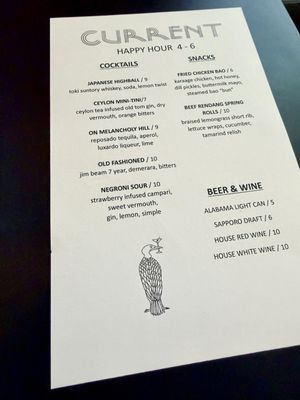 Menu photo 2 Current Charcoal Grill Birmingham, AL
