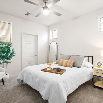 Acero on Roosevelt Apartments - Large bedroom with walk-in closet - Apartments Near Me - Goodyear, Arizona