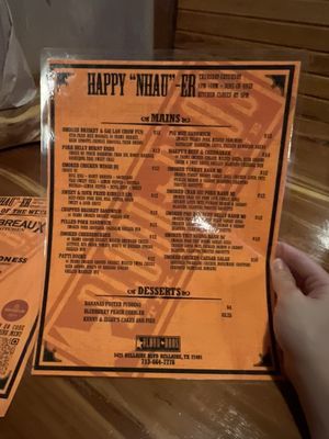 Menu photo 7 Blood Bros. BBQ Bellaire, TX