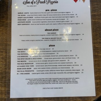 Son of a Peach - Good menu - Pizza Near Me - Burlington, Ontario Son of a Peach - Good menu - Pizza Near Me - Burlington, Ontario