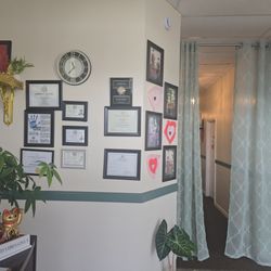 Healing Flow - These are certificates on the wall