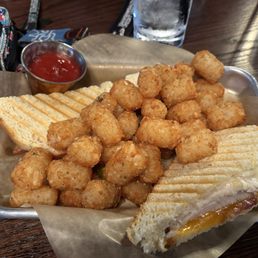 Panini and tator tots Panini and tator tots
