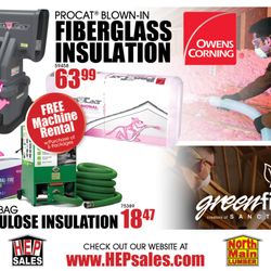HEP Sales - Improve comfort and efficiency with blown-in insulation. A smart upgrade that helps keep energy costs in check!