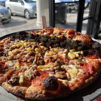 Emiliano’s Pizzeria - 12in Meat Lovers - Pizza Near Me - Magnolia, Texas Emiliano’s Pizzeria - 12in Meat Lovers - Pizza Near Me - Magnolia, Texas