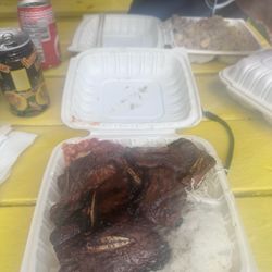 Youngs Lunch Wagon Korean BBQ - Kalbi mixed plate