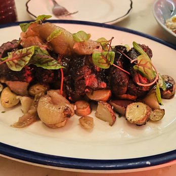 Le Fanfare - Creekstone Farm Hanger Steak - Italian Near Me - Brooklyn, New York