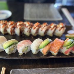 Champa Thai & Sushi - Rainbow roll