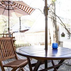 Take a break and have breakfast on our deck