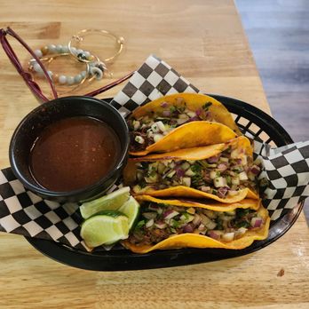 Aloha Mamacita - Birria taco set with consomme - Mexican Near Me - Honolulu, Hawaii