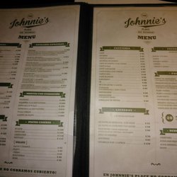 The Johnnie's - Menú enero 2018