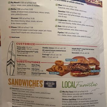 Islands Restaurant - Burgers Near Me - Newport Beach, California