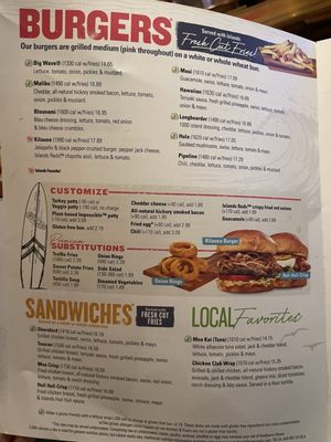 Menu photo 3 Islands Restaurant Newport Beach, CA