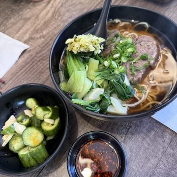 Flaming Ox - Traditional mala lunch set with A3. Chilled Cucumber 小黃瓜 - Taiwanese Near Me - San Jose, California