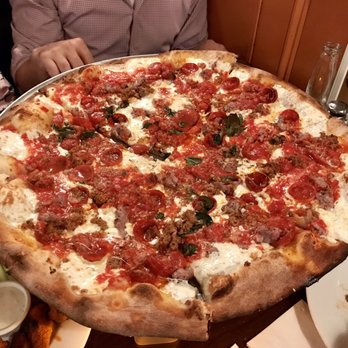 Grimaldi's - (8/10) Meaty pizza - Pizza Near Me - Hoboken, New Jersey Grimaldi's - (8/10) Meaty pizza - Pizza Near Me - Hoboken, New Jersey