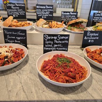 Sorelle - Displayed cooked dishes - Italian Near Me - Glenview, Illinois Sorelle - Displayed cooked dishes - Italian Near Me - Glenview, Illinois