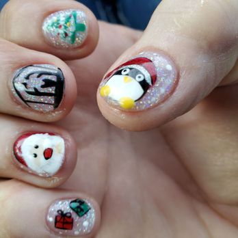 Heavenly Nails - My 2021 New Christmas nails! Thanks Nicki - Nail Salons Near Me - Schertz, Texas