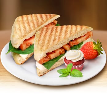 Sassy's Cafe & Bakery - Fresh Mozzarella and Basil Panini - Bakeries Near Me - Mesa, Arizona