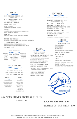 Menu photo 2 New Baltimore Upscale Dive New Baltimore, MI