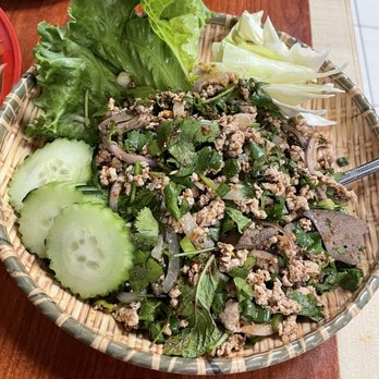 Lao Kitchen - pork laab - Laotian Near Me - Las Vegas, Nevada