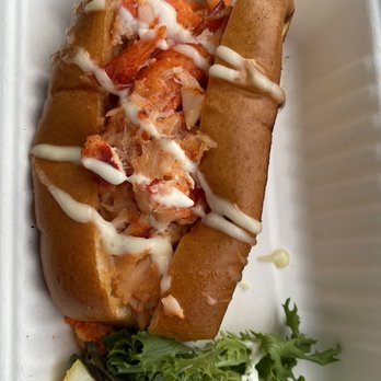 The Fish House - Hot Lobster Roll - Seafood Markets Near Me - Edgartown, Massachusetts The Fish House - Hot Lobster Roll - Seafood Markets Near Me - Edgartown, Massachusetts