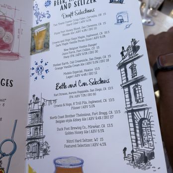 Lamplight Lounge - Alcohol menu - New American Near Me - Anaheim, California