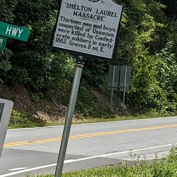 Shelton Laurel Massacre Historical Marker - Shelton Laurel Massacre Historical Marker, Marshall - Landmarks & Historical Buildings Near Me - Marshall, North Carolina Shelton Laurel Massacre Historical Marker - Shelton Laurel Massacre Historical Marker, Marshall - Landmarks & Historical Buildings Near Me - Marshall, North Carolina