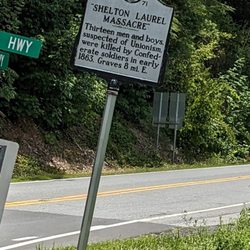 Shelton Laurel Massacre Historical Marker - Shelton Laurel Massacre Historical Marker, Marshall