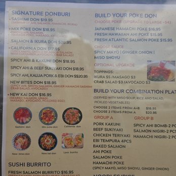 Fresh Bites Hawaii - Poke menu - Poke Near Me - Honolulu, Hawaii
