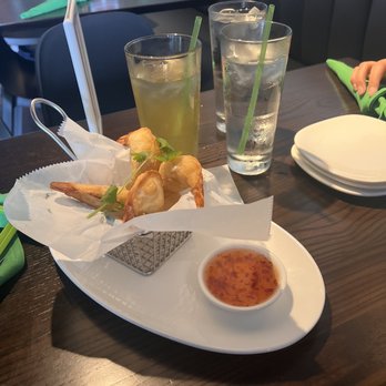 Asian Mint Addison - shrimp rangoons - Thai Near Me - Dallas, Texas