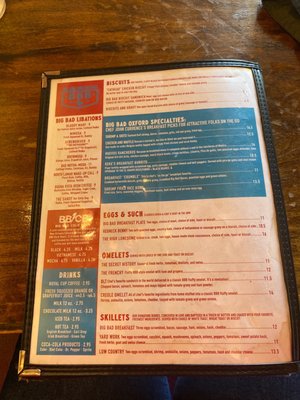 Menu photo 5 Big Bad Breakfast Oxford, MS