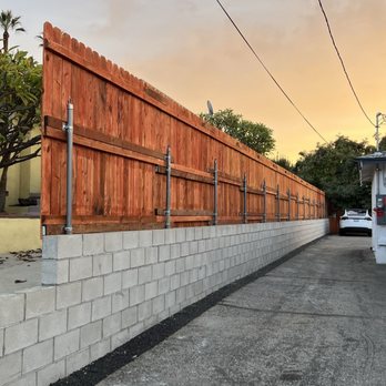 Stacker Landscaping - Our new fence and retaining wall!! Stacker did an excellent job - highly recommend!! - Landscaping Near Me - Baldwin Park, California Stacker Landscaping - Our new fence and retaining wall!! Stacker did an excellent job - highly recommend!! - Landscaping Near Me - Baldwin Park, California
