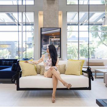 CC Patio - CC Patio Swing at the Scottsdale Showroom - Furniture Stores Near Me - Scottsdale, Arizona