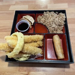 Yamato Japanese Steakhouse - Chicken tempura bento box