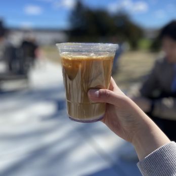 The Roast Coffee and Cafe - Lavender iced coffee - Coffee & Tea Near Me - Glen Arm, Maryland