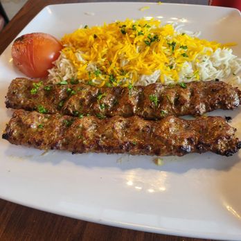 Fanous Fresh Grill - Beef Kubideh Entree - Mediterranean Near Me - Tustin, California Fanous Fresh Grill - Beef Kubideh Entree - Mediterranean Near Me - Tustin, California