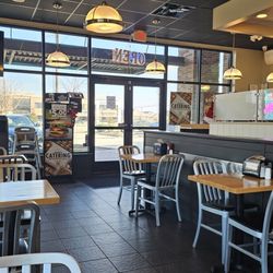 Nice ambiance for this type of burger place.