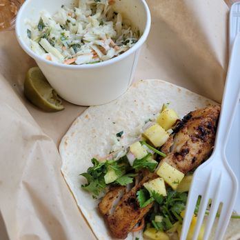 Hop Garden - Fish taco and slaw - Barbeque Near Me - Evansville, Wisconsin Hop Garden - Fish taco and slaw - Barbeque Near Me - Evansville, Wisconsin