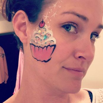 Coco Tina's Face Painting - Cute cupcake!! - Face Painting Near Me