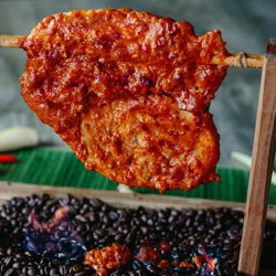 Sugar & Spice - Chicken on Fire: Char-grilled chicken marinated with Southern spices and coconut.