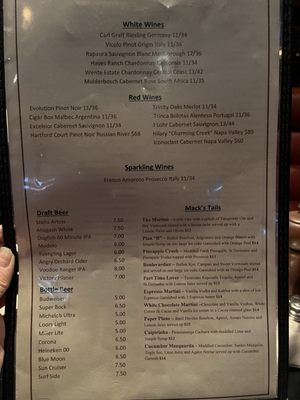 Menu photo 4 Mack's American Bar & Grill Pompton Lakes, NJ