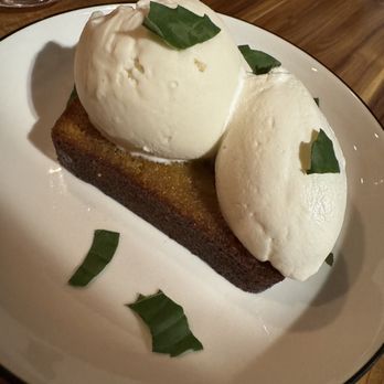 Clemmy’s - Grammy's Famous Orange Cake $12 Vanilla Gelato - New American Near Me - Waretown, New Jersey