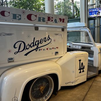 Dodger Stadium - Very cool ice cream truck inside stadium - Stadiums & Arenas Near Me - Los Angeles, California