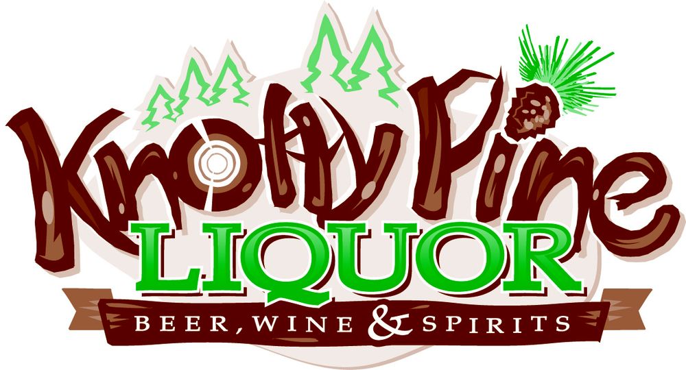 Knotty Pine Liquor Logo