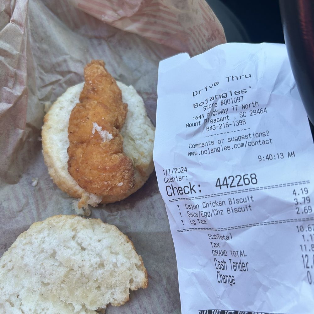 "Cajun Filet Biscuit"
