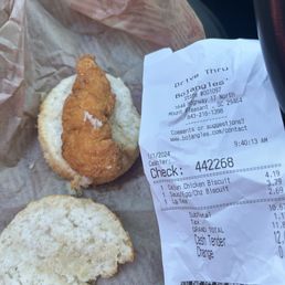 "Cajun Filet Biscuit"