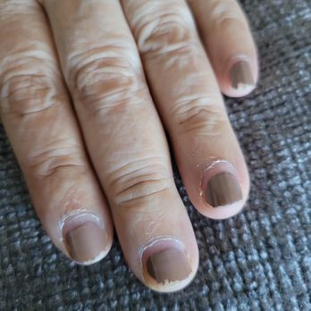 Tok Nails - Cuticles horribly peeling and no shape!! - Nail Salons Near Me - Lombard, Illinois