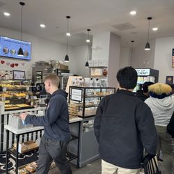 Gwenie's Pastries - Food options and order area for the shared space of Gwenie's and Lapu Lapu