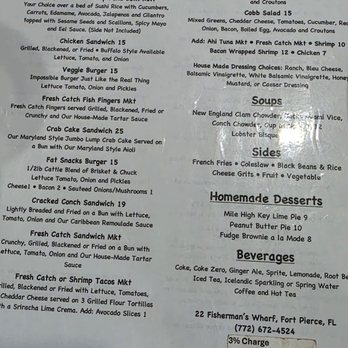 12A Buoy - Menu 7.6.2025 - Seafood Near Me - Fort Pierce, Florida