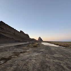 Shiprock Monadnock Rock Formation